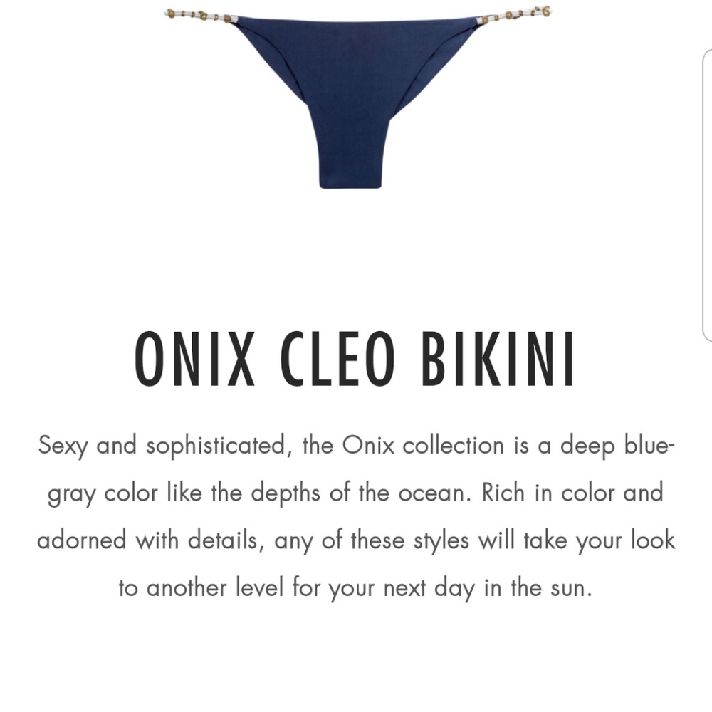 NWT Vix "Onix Cleo" bottom